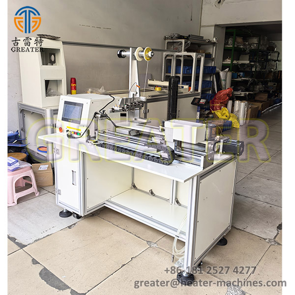 Mica sheet wire winding machine 