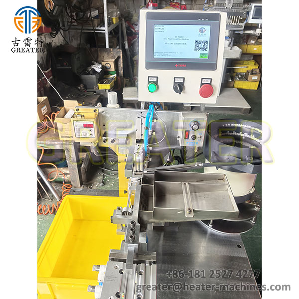 terminal pin with sealer machine