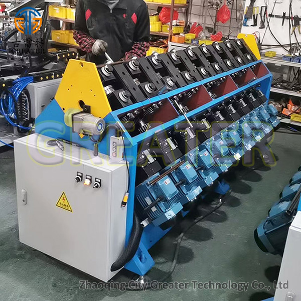 shrinking machine for tubular heater